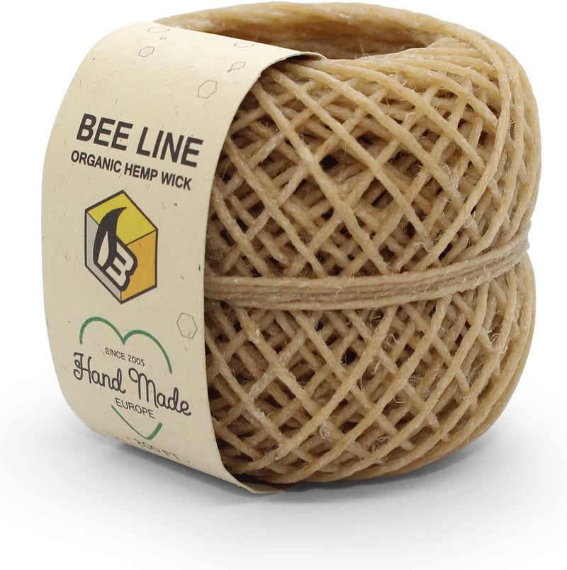 Hemplights Hemp Wick Bundle Pack: 200 FT Beeline Roll + 1 Wick Lighter (Black) - Image 4